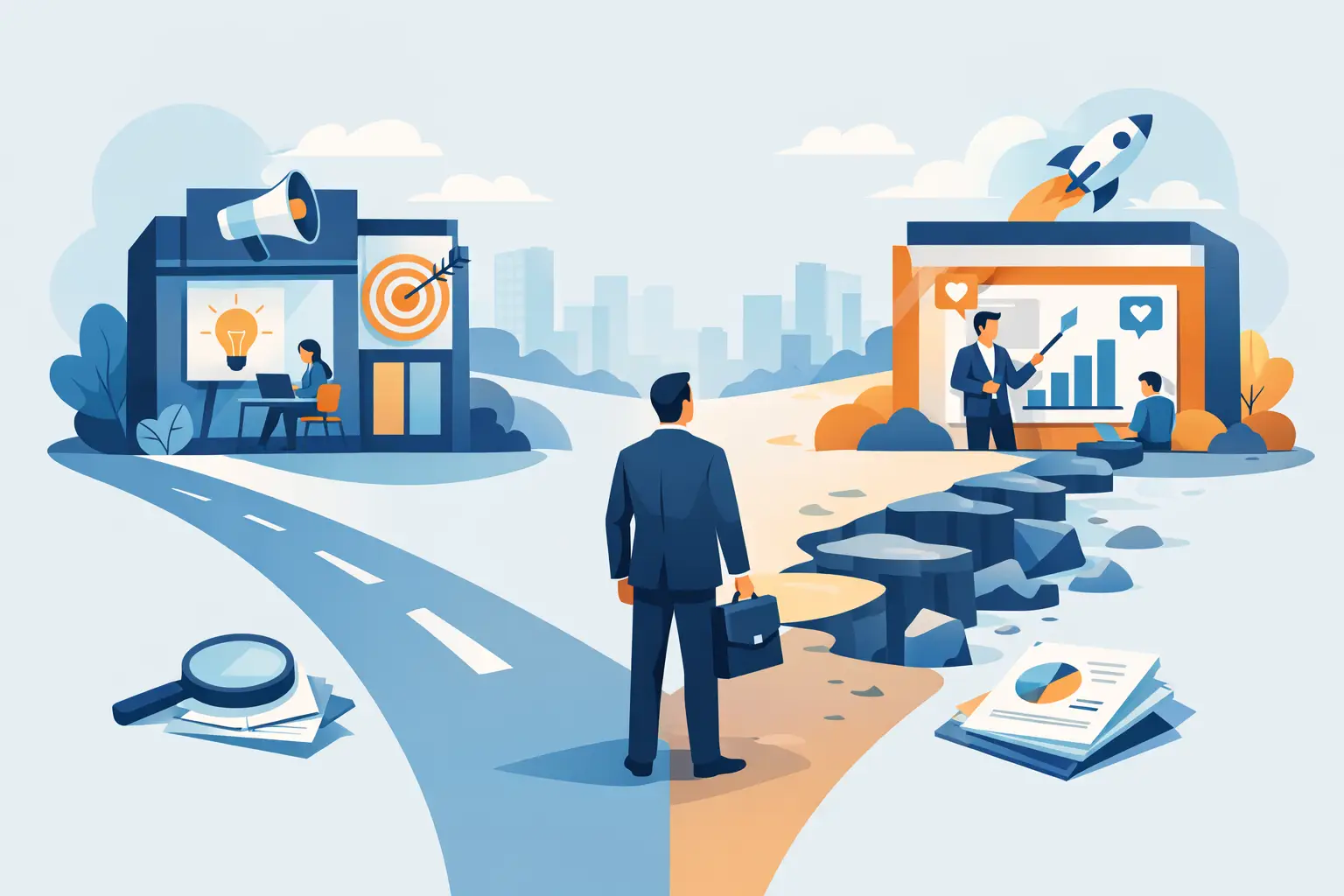 איך לבחור משרד פרסום בלי ליפול בדרך