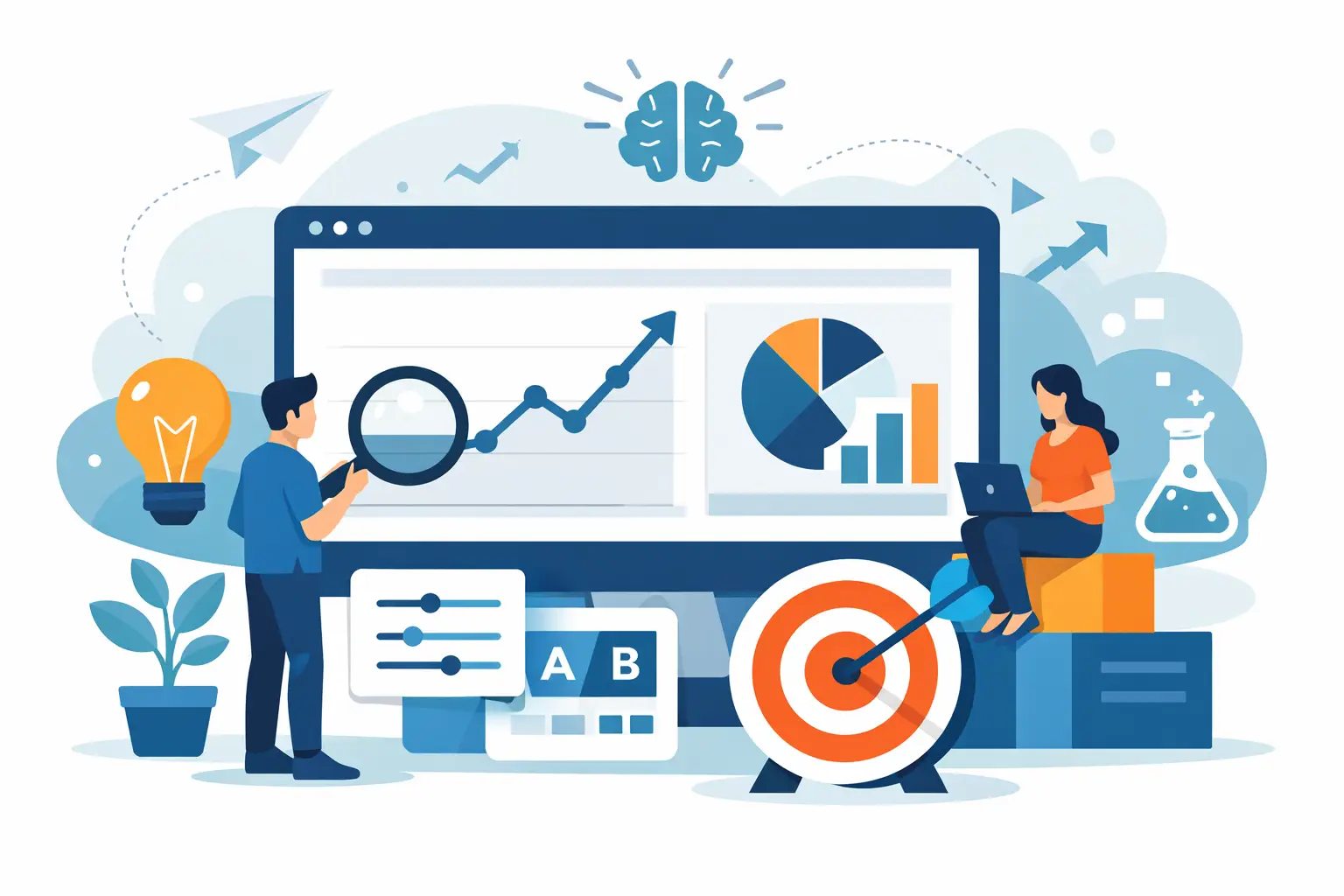 איך לשפר יחס המרה באתר בלי לנחש. תמונת אילוסטרציה מתוך מאמרו של דורון פדלון