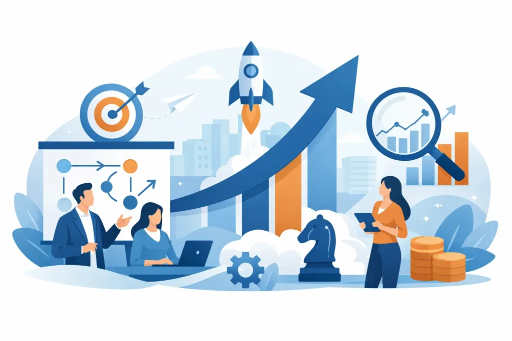 אסטרטגיה שיווקית שבאמת מזיזה עסקים. תמונת אילוסטרציה מתוך מאמרו של האסטרטג השיווקי דורון פדלון