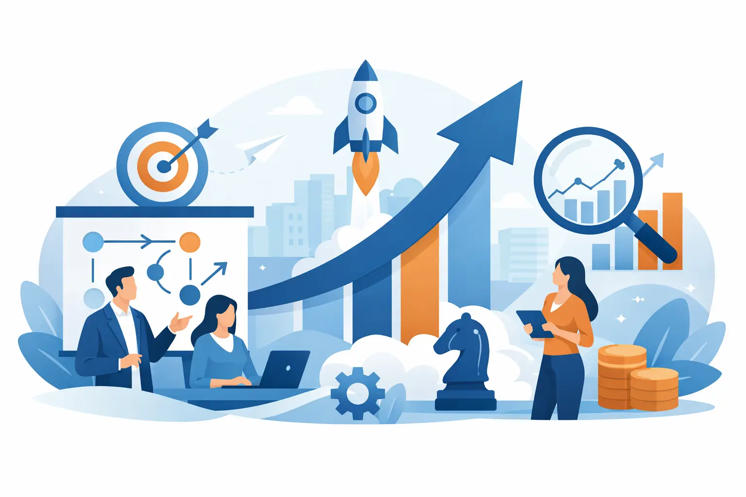 אסטרטגיה שיווקית שבאמת מזיזה עסקים. תמונת אילוסטרציה מתוך מאמרו של האסטרטג השיווקי דורון פדלון